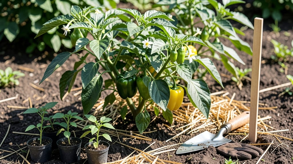 When to Plant Bell Peppers in Indiana: USDA Zone 5b/6a Heat-Loving Schedule