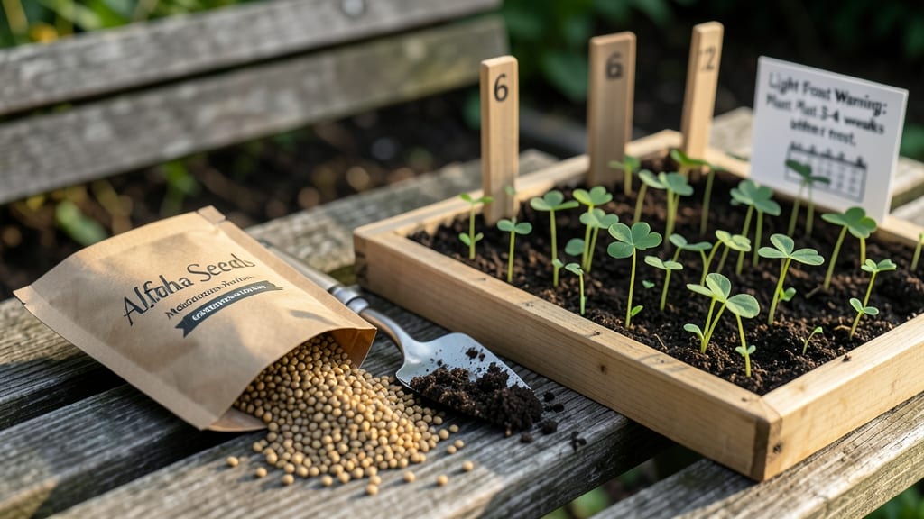 When to Plant Alfalfa in Spring: Soil Warmth & Frost-Free Timing Guide