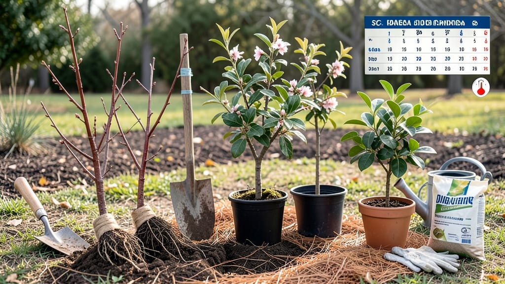 When to Plant Fruit Trees in South Carolina: Best Months by Variety for Strong Root Growth