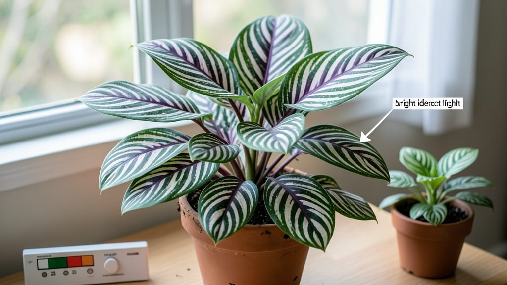 How Much Light Does a Zebra Plant Need: Thriving in Low to Bright Indirect Sunlight