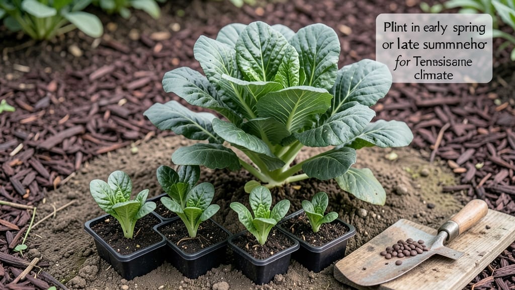 When to Plant Collard Greens in Tennessee: Frost-Free Deadlines by USDA Zone 7a/6b