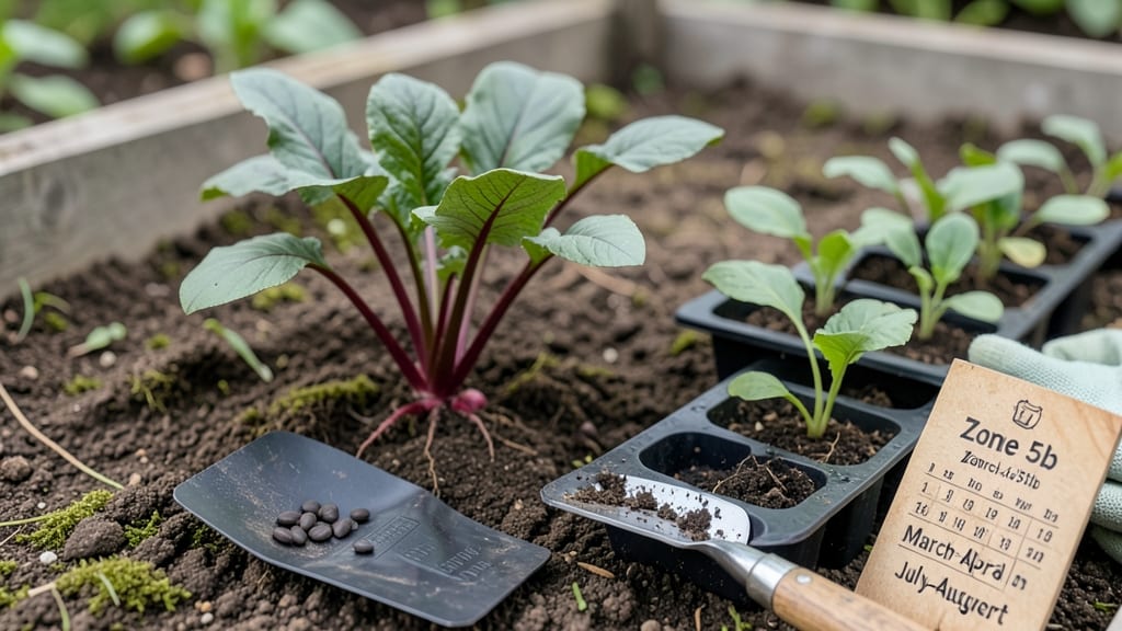 When to Plant Beets in Zone 5b: Exact Weeks Before Last Frost for Crisp Roots