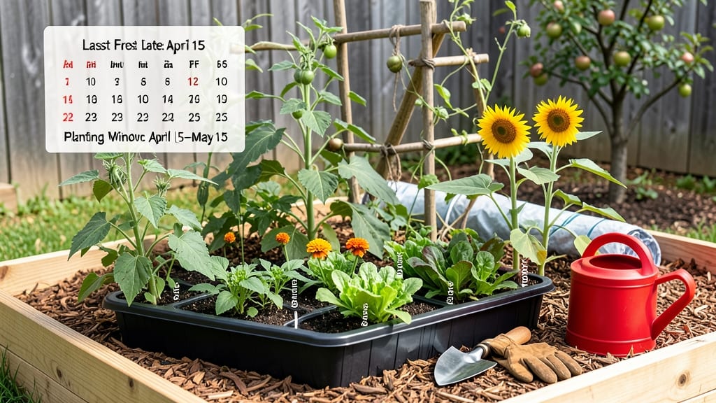 When to Plant Gardens in Nebraska: USDA Zone 5B/6A Deadlines for Zero-Frost Success