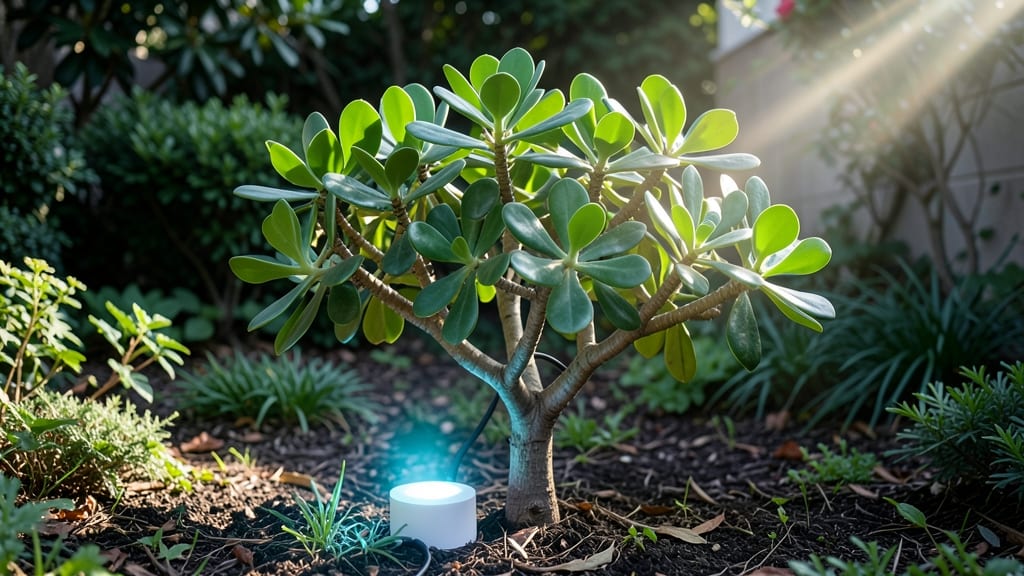 How Much Light Does a Jade Plant Require: Bright Indirect Sunlight Secrets for Thriving Leaves