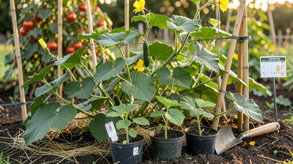When to Plant Cucumbers in South Carolina: Exact Dates by Heat Zone for Bountiful Harvests