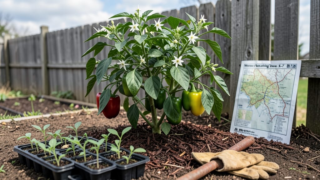 When to Plant Bell Peppers in Missouri: County-Specific Dates for Zero-Frost Success